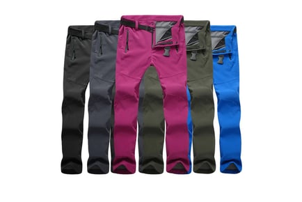 Men's and Women's Fleece Lined Waterproof Winter Trousers