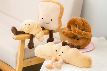 Jellycat Amuseables Inspired Plush Pastry Doll - 2 Sizes, 4 Options