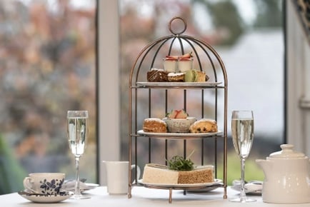 Hogs Back Hotel Spa Day With Choice Of Treatment, Spa Access, Afternoon Tea & Prosecco - Surrey Hills