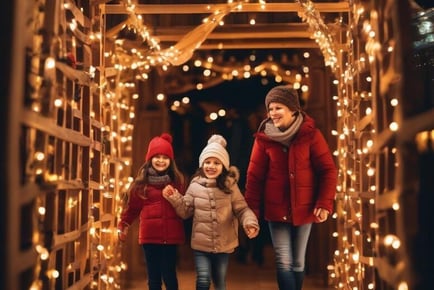 Christmas Light Maze Tickets, A World of Illumination - Cheshire