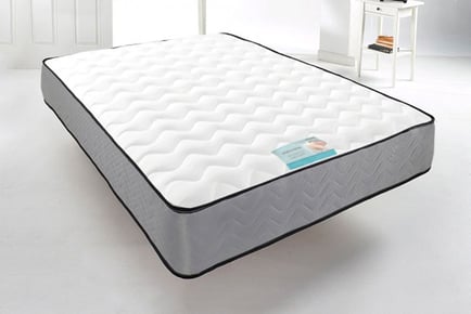 Quilted Cool Memory Spring Mattress - 6 Sizes!