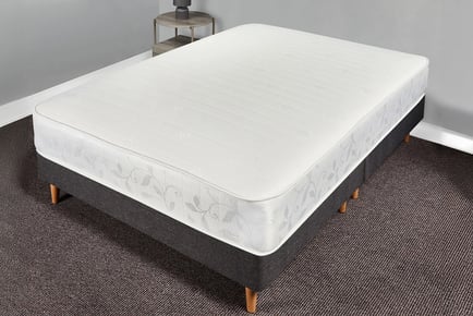 Rome 7" Cool Blue Deep Bonnell Sprung Memory Mattress - 6 Sizes