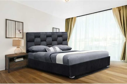 Fabric Auckland Bed