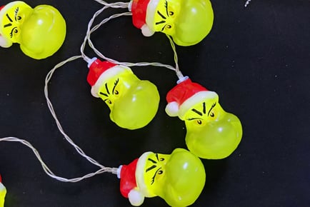 Christmas Grinch Inspired String Light - 1.5M or 3M