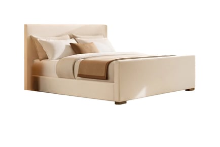 Boucle Modena Bed Frame - 6 Sizes, 4 Colours