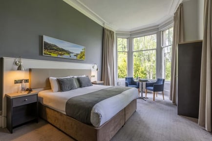 Pitlochry Hydro Stay for 2: Breakfast & Leisure Access - Three Course Dining Upgrade!