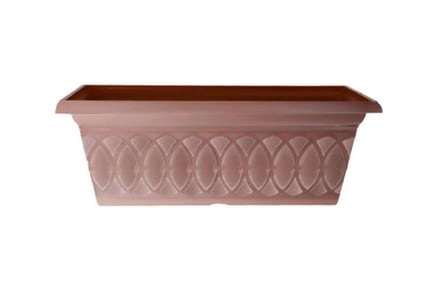 24inch Durham Window Plant Box in Cloudy Terracotta