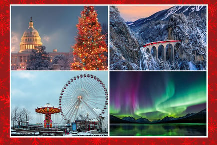 Christmas Market Mystery Holiday™: New York, Chicago, Toronto, Finland Glass Igloo, Lapland, Vienna & more!