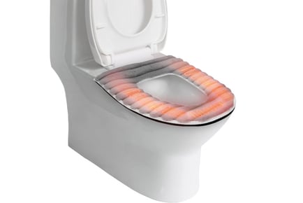 USB-Powered Heated Toilet Seat Cover - 4 Colours