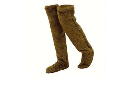 Women's Fleece Knee-High Leg Warmer - 5 Colours