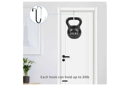 6 Pack Door Hangers Hooks