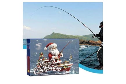 Fishing Lures Set Xmas Advent Calendar