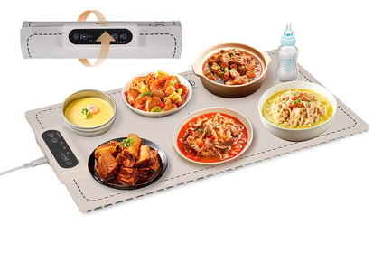 Multi-functional Food Heating Tray - 2 Sizes, 3 Colours