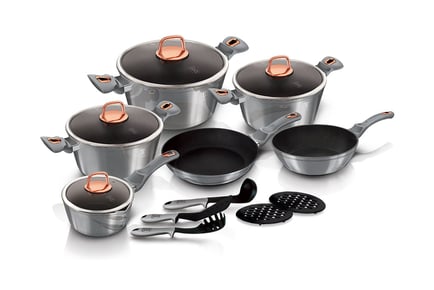 Berlinger Haus 15 Pieces Cookware Set - 3 Colours