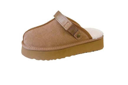 Ugg Inspired Cowhide Velvet Clogs - 8 Sizes & 3 Colours