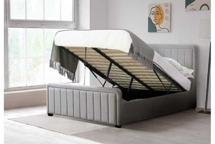 Fabric Brighton Ottoman Bed