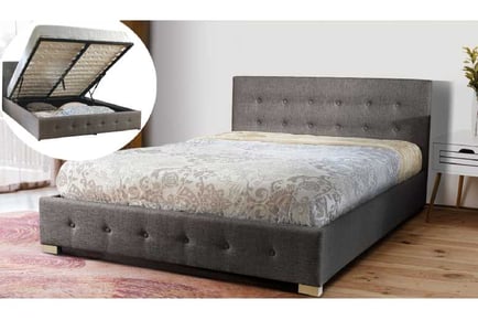 Fabric Nicola Ottoman Bed