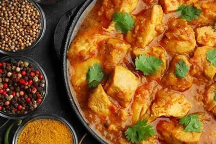 2-Course South Asian Dinner with Drinks for 2 in Bristol