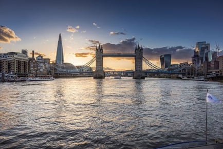 River Thames Cruise and 2-Course Lunch for 2, London - City Cruises