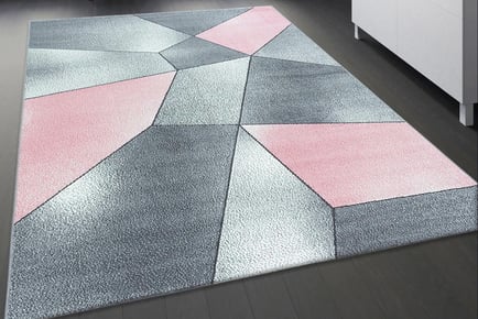 Abstract Geometric Indoor Viva Rug - 2 Style & 4 Size Options