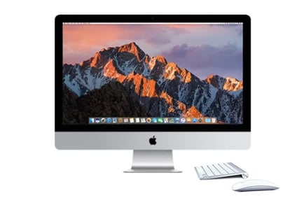 Apple iMac 21.5-inch Desktop with Mouse and Keyboard