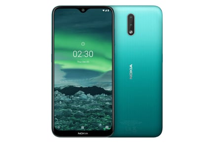 Nokia 2.3 32GB Dual Sim - Charcoal Grey or Cyan Green