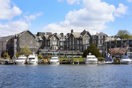 4* Lake Windermere Spa Day for 1 or 2 - Macdonald Old England