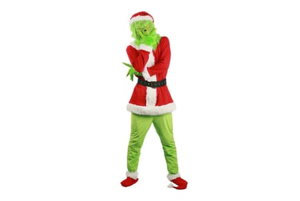 Christmas Grinch Costume - 6 Sizes, 3 Options