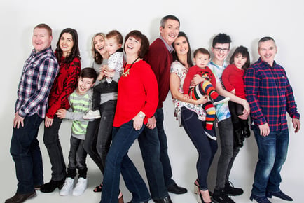 Christmas Couples or Family Photoshoot + £50 Voucher - Belfast