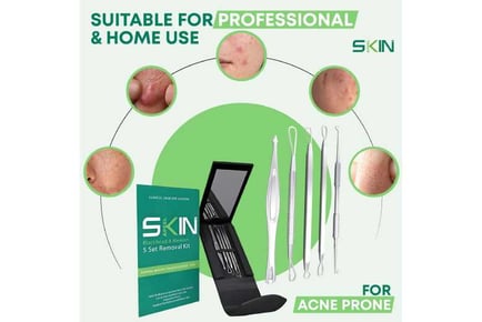 Skinapeel 5pc Blackhead & Blemish Kit