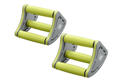 3-in-1 Ab Roller Equipment - Core, Push Ups & Abs!