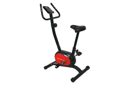 Compact Indoor Magnetic Exercise Bike with Sensors