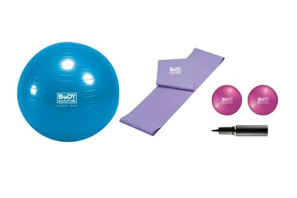 5-Piece Pilates Deluxe Set with DVD