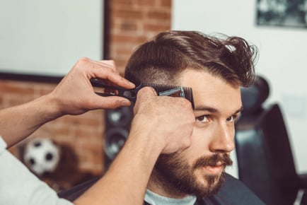 Men's Hair Wash, Cut and Finish - London