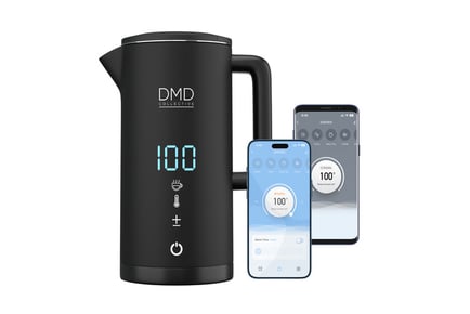 1.5L Digital Smart Kettle, App Operated with Alexa Control!