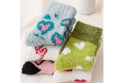 Women Warm Fluffy Socks