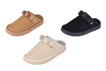 Ugg Inspired Women's Cosy Slip-On Clogs - 7 Sizes, 3 Colours