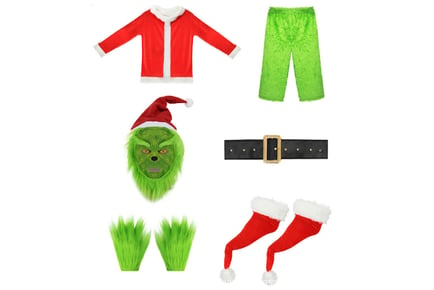 Grinch Inspired Christmas Costume - 3 Styles & 12 Options