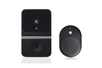 Two-Way Wireless Smart Video Doorbell with Night Vision