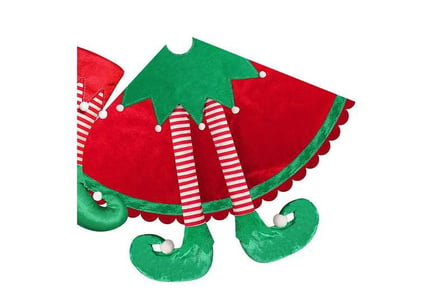 Round Red Christmas Tree Skirts