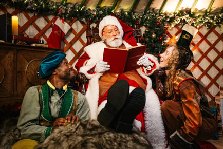 Toddler's Immersive Festive Adventure with Santa & Elves at Kings Dock, Liverpool