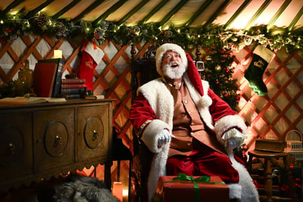 Family Christmas-shire Experience - Meet Santa & Elves + Free Gift - Child & Adult Tickets at Kings Dock Liverpool