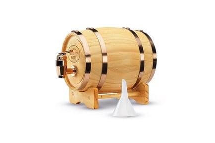 Connoisseur Creations Wooden Keg Whiskey Barrel