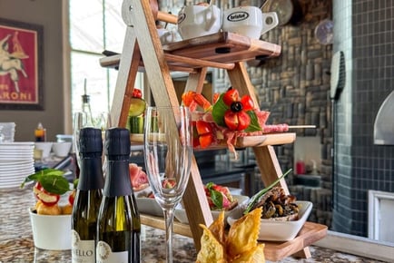 4* Italian Afternoon Tea with Prosecco or Aperol Spritz for 2 - Davanti Classico in Tynemouth