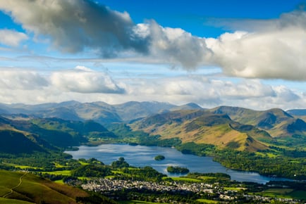 The Derwentwater Hotel Stay for 2: Breakfast & Late Checkout - Keswick, Lake District