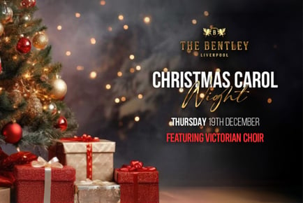 Bentley's Christmas Carol Night! 19th December - The Bentley