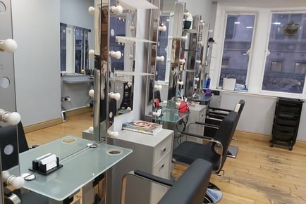 Women's Hair Wash, Trim, and Blow-dry - London