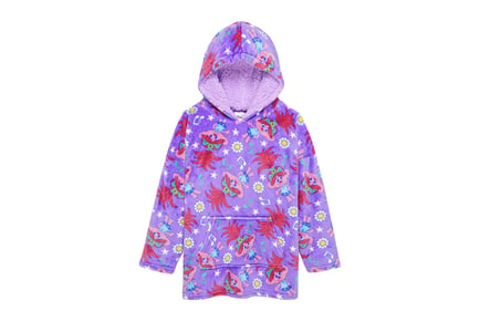 Trolls Oversized Hoodie for Girls