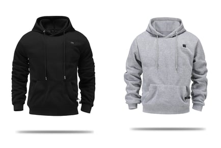 Unisex USB Heated Hoodie - 8 Sizes & 2 Colours