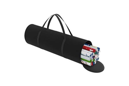 Christmas Wrapping Paper Storage Bag